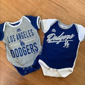 Dodgers onesies